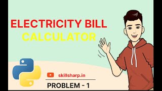 Python Program for Electricity Bill Calculation  Accurate amp Easy Tutorial  problem  1 [upl. by Weisbart]