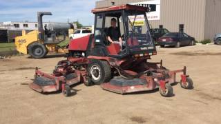 Toro Groundsmaster 580D Self Propelled Mower [upl. by Alludba]