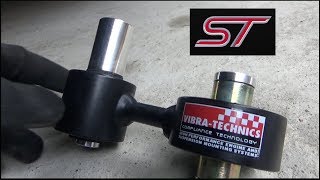 Fiesta ST EngineGear Box Mount VIBRA TECHNICS silent bloc moteur [upl. by Ytsihc]