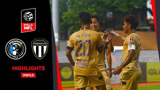 Penang FC 12 Terengganu FC II  PMFL9  Highlights Piala MFL 2023 [upl. by Sualakcin]