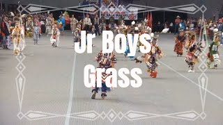 Jr Boys Grass  2024 Black Hills Pow Wow  Powwowscom [upl. by Neelyahs]