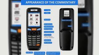 2D Wireless Barcode Scanner pda Portable Inventory Scanner Data Collector with 28 Inch LCD Screen [upl. by Ana]