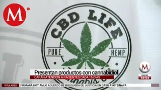 Presentan productos con cannabidiol [upl. by Atikihc996]