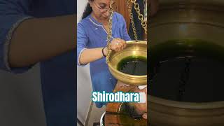 Shirodhara Therapy Shirodhara Ayurveda Abhyanga Panchakarma music flute love [upl. by Antonetta]