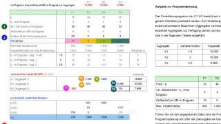 Programmplanung mit Engpass bei 3 Aggregaten [upl. by Gine]