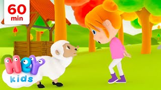 Mary Had A Little Lamb and other Nursery Rhymes for Kids  60 Minutes  Hey Kids Nursery Rhymes [upl. by Vaas880]