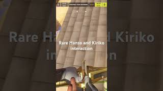 Rare Hanzo And Illari Interaction hanzo kiriko overwatch2 [upl. by Poole569]