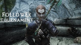 Follower Tournament Round 2 Part 7 BorgakhCiceroRalisTeldryn  Skyrim [upl. by Elbring]