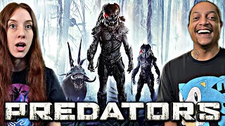 PREDATORS2010  MOVIE REACTION  FIRST TIME WATCHING  ADRIEN BRODY  ALICE BRAGA  THIS IS FIRE🤯😱 [upl. by Acirretahs]