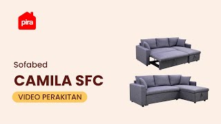 Tutorial Perakitan Pira Bavarian  Camila SFC Convertible Sofa  Multifungsi [upl. by Scotti]