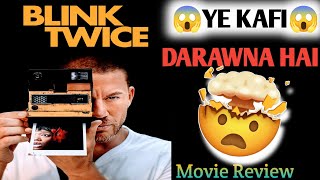 BLINK TWICE Movie Review  Hollywood New Movie  Blink Twice Hindi Movie Review  Filmi Reviews [upl. by Cornel]