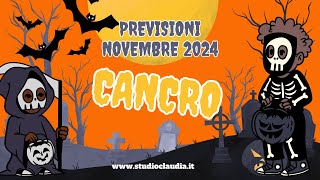 🔮PREVISIONI CANCRO NOVEMBRE 2024🔮 Lettura carte tarocchi amore interattivi online oggi rituali [upl. by Hnahc]