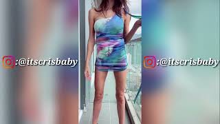 😱Transparent Dress Challenge😱4K Girls Without Underwear 48 [upl. by Ayak]