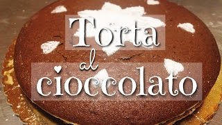 Torta al CIOCCOLATO  TORTA di COMPLEANNO [upl. by Kepner]