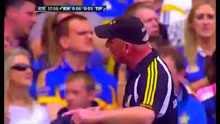 MICHAEL RICES CAREER ENDED AFTER WILD PULL BY PAUDIE MAHER  KILKENNY V TIPPERARY 2012 HURLING GAA [upl. by Tjon]