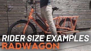 RadWagon  Rider Size Examples [upl. by Orion]