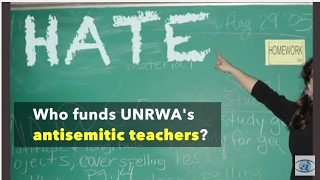 UNRWAs AntiSemitic Teachers Exposed in 130Page UN Watch Report [upl. by Telfer]