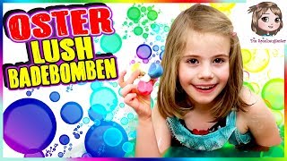 LUSH BADEBOMBEN CHALLENGE 🛀 OSTER EDITION  Eine Meerjungfrau mit Fidget Spinner geht baden 😱 [upl. by Aryt]