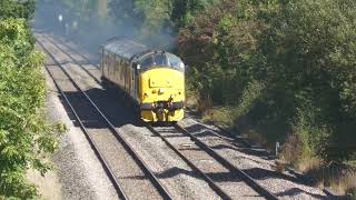 37425 37421 Stenson Fields 17th September 2024 1Z58 Derby RTC Cardiff [upl. by Libnah]