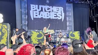 Butcher Babies LIVE The Psychotherapy Session 23 PNC [upl. by Atinid]