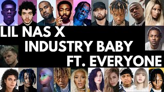 Lil Nas X  INDUSTRY BABY ft The Industry Kanye West Kendrick Lamar Travis Scott Don Toliver [upl. by Zacherie]