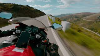 Honda CBR 600 F4i  Chill Mountain Ride 4K [upl. by Riggs358]