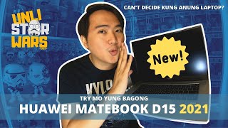 Unboxing Huawei Matebook D15 10th Gen 2021 Mystic Silver [upl. by Irap823]