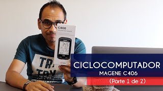 Magene C406  Ciclocomputador con GPS [upl. by Aihsein]