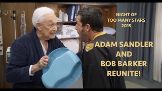 Adam Sandler and Bob Barker Reunite  Night Of Too Many Stars 2015  Best Quality [upl. by Anada]