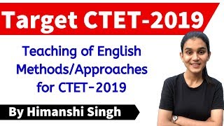 English Pedagogy  MethodsApproaches Revision for CTET UPTET HTET REET DSSSB KVS 2020 [upl. by Einnep]