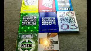 Guinness World Record Books Collection [upl. by Ayamat986]