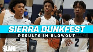 Zaire Wade IS BACK Sierra Canyon DUNKFEST RESULTS IN BLOWOUT 🤯 [upl. by Arrim806]