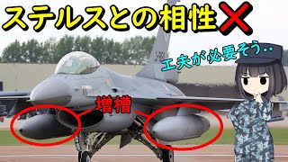 ステルス戦闘機って増槽は搭載できるの？ [upl. by Staci]