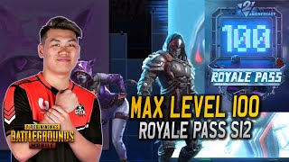 Season 12 Upgrade Royale Pass Level 100  Naoki Gaming  PUBG Mobile [upl. by Niamor248]