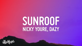 Nicky Youre dazy  Sunroof Lyrics [upl. by Amled]