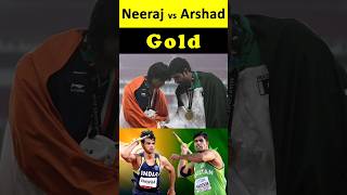 Arshad Nadeem Won Gold Medal in Paris Olympics Javelin Throw Final  Arshad Nadeem vs Neeraj Chopra [upl. by Hebert682]