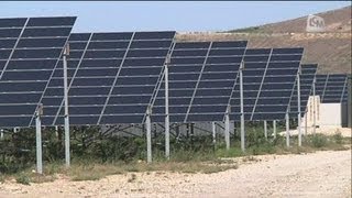 La décharge dEntressen devient une ferme photovoltaïque [upl. by Yenaled]