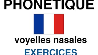 voyelles nasales FLE ∣ french pronunciation Nasal vowel [upl. by Tarah]