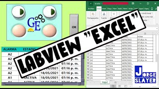 TABLA EN EXCEL labVIEW 99 [upl. by Eseuqram]