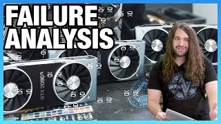 RTX 2080 Ti Failure Analysis Artifacting Thermals Black Screens amp Defects [upl. by Socha298]