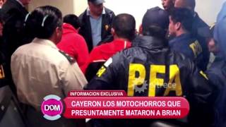 Cayeron los motochorros que presuntamente mataron a Brian [upl. by Pedersen]