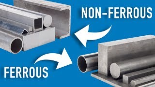 The Difference Between Ferrous and NonFerrous Metals  Metal Supermarkets [upl. by Rinna740]