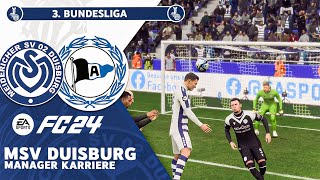 Gibt es die ERSTE NIEDERLAGE  EA FC 24 MSV Duisburg Karriere [upl. by Jo-Anne96]