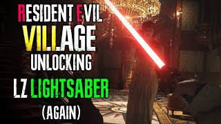 Unlocking the Lightsaber in Resident Evil Village Mercenaries LZ ANSWERER [upl. by Denten300]