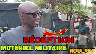 Urgent Le Ministreforces Armées Birame Diop a presidé ce matin la réception de matériel militaire [upl. by Sirrah]