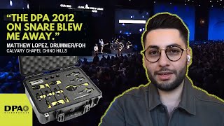 Discover the Difference Evaluating the DPA DDK4000 Drum Mic Kit at Calvary ChapelChino Hills [upl. by Ymereg701]