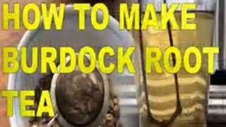 How I make Burdock root tea for energy [upl. by Khan458]