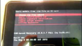 Tutorial Kindle Fire  Installare una custom Rom CWM recovery [upl. by Ahsilam]