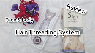 Face amp Body Hair threading System  How to use  Manual amp Painless Honest Review  Glow up with me [upl. by Moran]