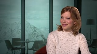 Léa Seydoux  Spectre Interview HD [upl. by Kunin]